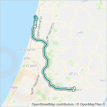 407 Bus Line Map