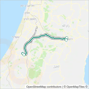 546 Bus Line Map