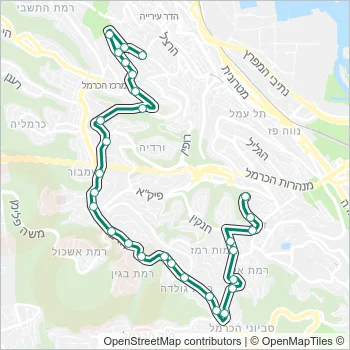 789 Bus Line Map