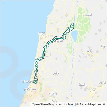 847 Bus Line Map