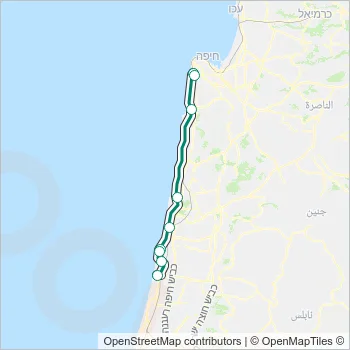947 Bus Line Map