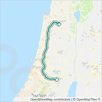 952 Bus Line Map