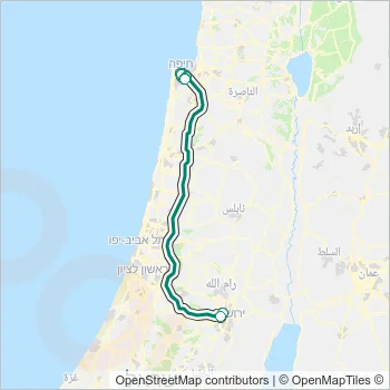 972 Bus Line Map