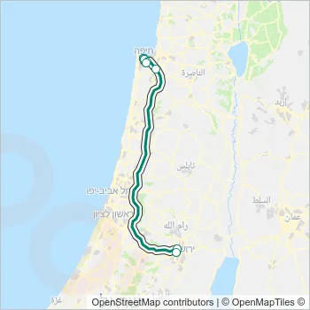 972 Bus Line Map