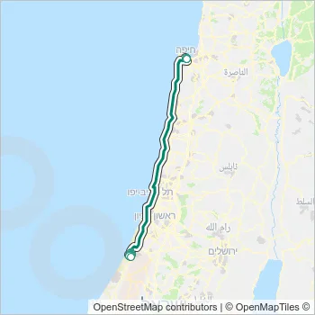 973 Bus Line Map