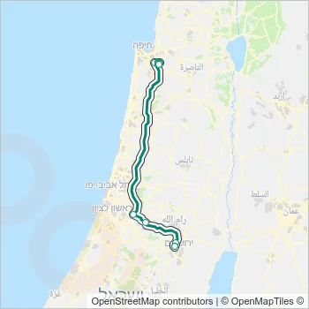 996 Bus Line Map
