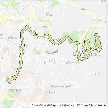 124 Bus Line Map
