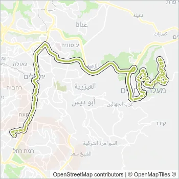 124 Bus Line Map