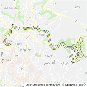 174 Bus Line Map
