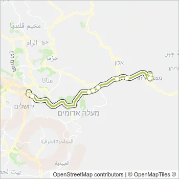 216 Bus Line Map