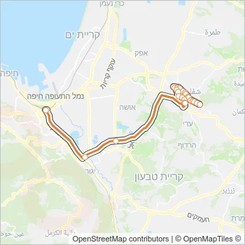 172 Bus Line Map