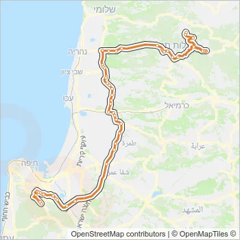 294 Bus Line Map