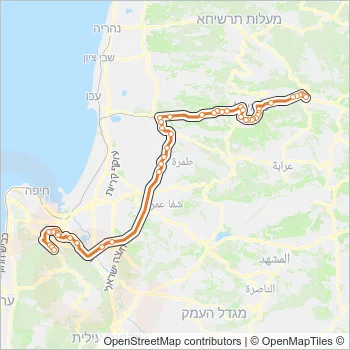 295 Bus Line Map