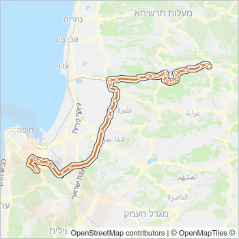 295 Bus Line Map