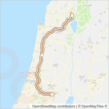 983 Bus Line Map