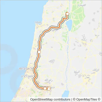 983 Bus Line Map