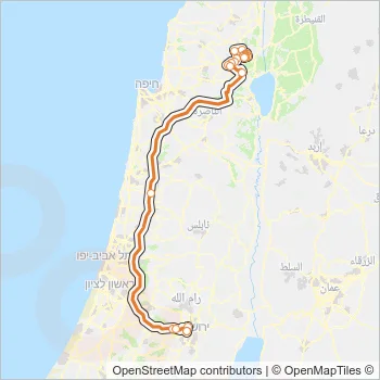 992 Bus Line Map