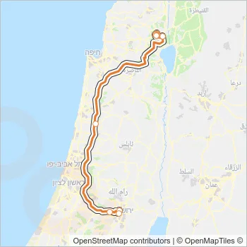 993 Bus Line Map