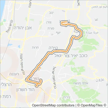13 Bus Line Map
