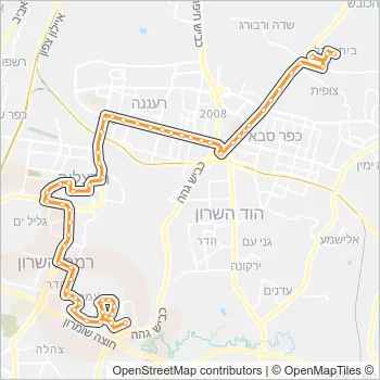 32 Bus Line Map