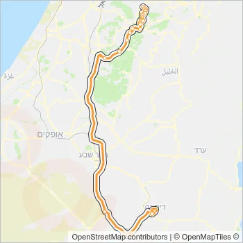 459 Bus Line Map