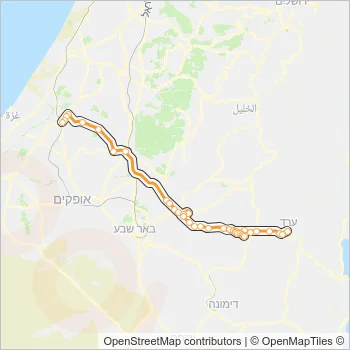 588 Bus Line Map
