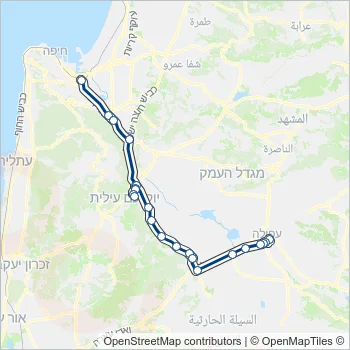 302 Bus Line Map