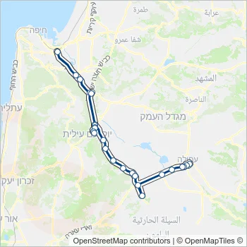 302 Bus Line Map