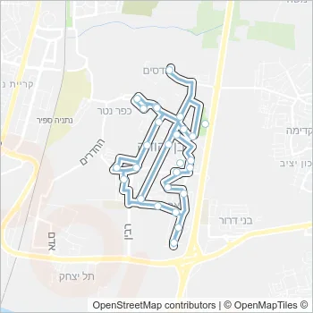 1 Bus Line Map