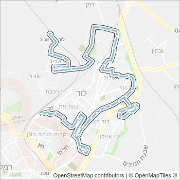 2 Bus Line Map