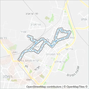 3 Bus Line Map