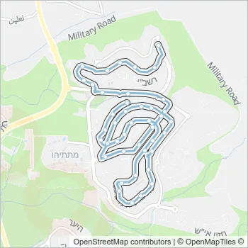 3 Bus Line Map