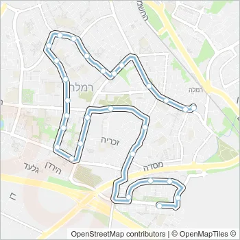 4 Bus Line Map