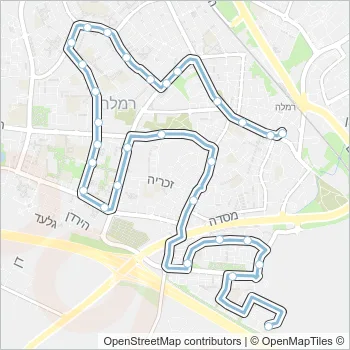 4 Bus Line Map