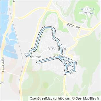 5 Bus Line Map
