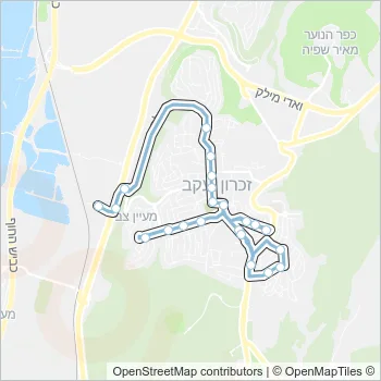 5 Bus Line Map