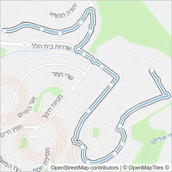 6 Bus Line Map