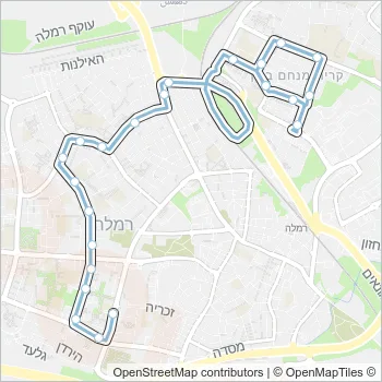 8 Bus Line Map