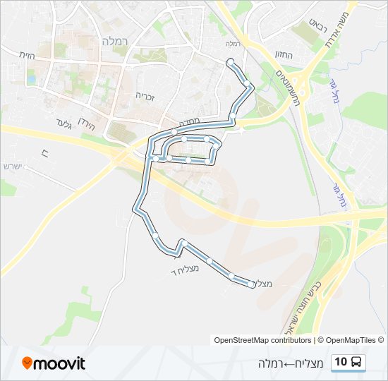 10 bus Line Map