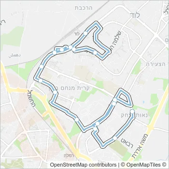 15 Bus Line Map