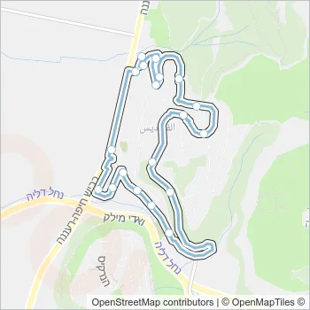 15 Bus Line Map