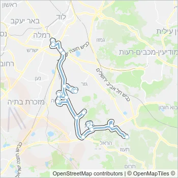 26 Bus Line Map