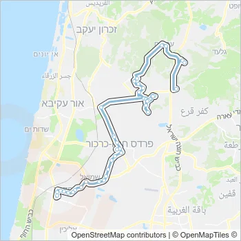 32 Bus Line Map