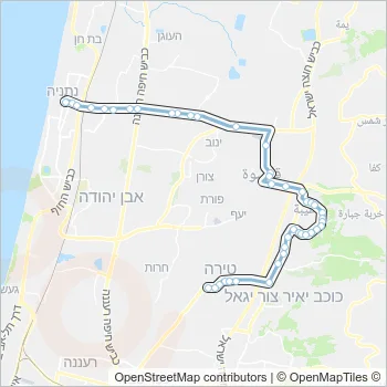 39 Bus Line Map