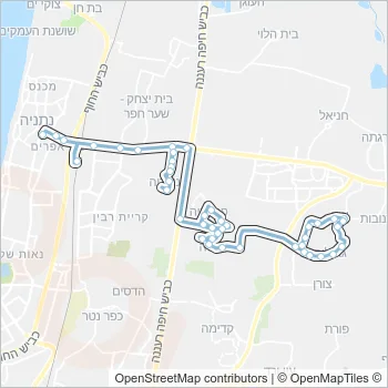 45 Bus Line Map