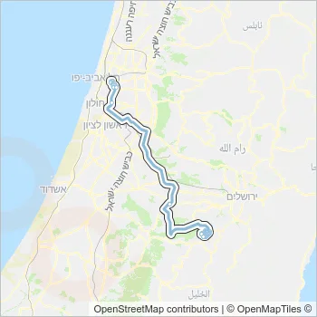 199 Bus Line Map