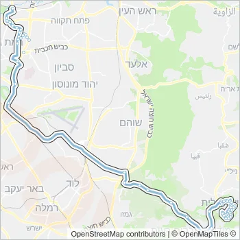 200 Bus Line Map