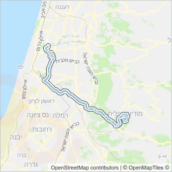 200 Bus Line Map