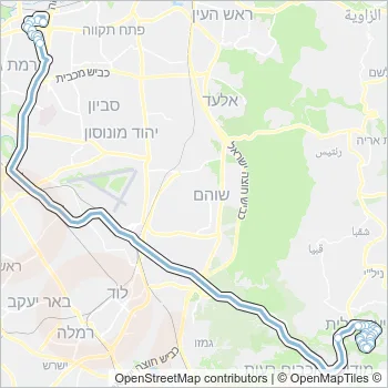 229 Bus Line Map