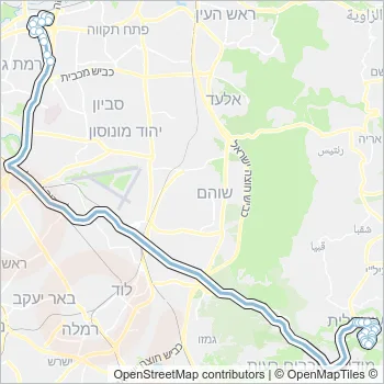 229 Bus Line Map